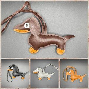 Puffy Large Dachshund Dog Purse and Bag Accessory or Keychain (2025 style)